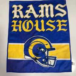 Los Angeles Rams Rally Towel "Rams House" 15" x 18" - SoFi Stadium Fan Gear