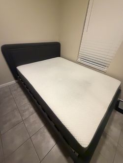 Queen Size Bed and Mattress