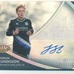 Super Nice Joan Simun Edmundsson Auto, 58/100 Card In MINT CONDITION 