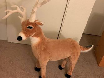 Melissa and Doug deer buck big stuffed animal for Sale in Petaluma CA OfferUp