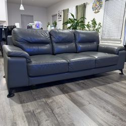 100% leather sofa and love seat