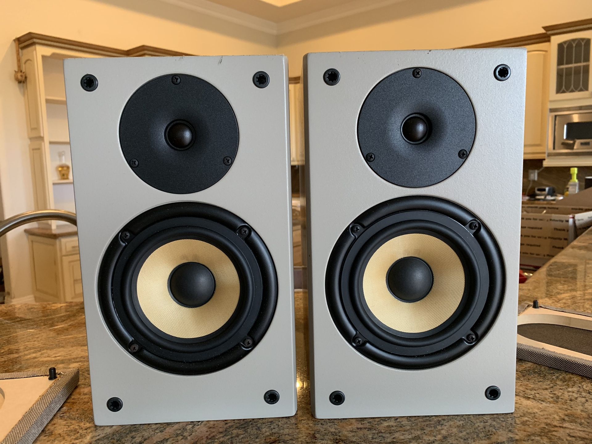 Angstrom Modular Two Speakers Serial #4657, 4658