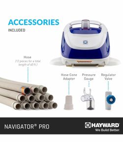 Hayward pool vacuum - Complete kit