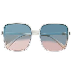 Hariumiu Sunglasses for Men Women Ultralight Fashion Big Square Frame Gradient Sunscreen Outdoor UV Sport Sunglasses for Running Cycling Fishing Golf