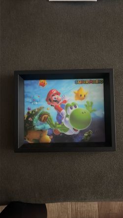 Super Mario picture frame