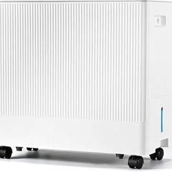 35 Pints Dehumidifier for Basement with Drain Hose,3000 Sq.Ft Dehumidifiers for Home,With 24-Hour Timer Function,Automatic Defrost,Multiple Dehumidifi