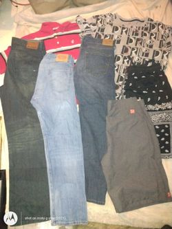 Mens 34/30 xl tops all 10$