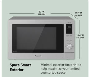 Panasonic HomeCHEF Connect 4-in-1 Multi Oven 1.2 Cu. Ft.