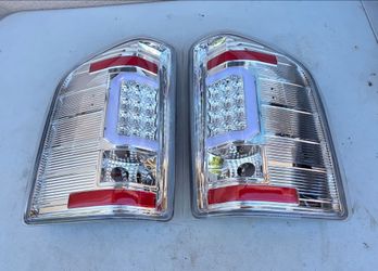 07-13 Chevrolet Silverado LED Taillights Luces Traseras Calaveras Focos Luces Chevy Tail Lights