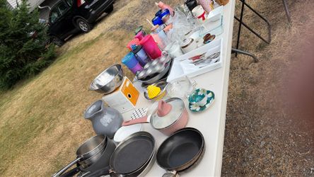 YARD SALE TODAY