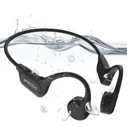  IFECCO Bone Conduction Headphones Bluetooth 5.3 - IP68 Waterproof