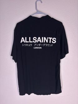 AllSaints Black button up