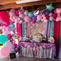 Jojo Siwa Candy Table Set Up