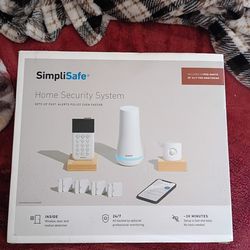 SIMPLISAFE HOME SECURITY SYSTEM 7 piece set