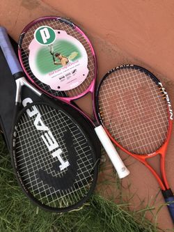 Tennis racquets