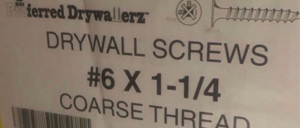 Drywall screw box