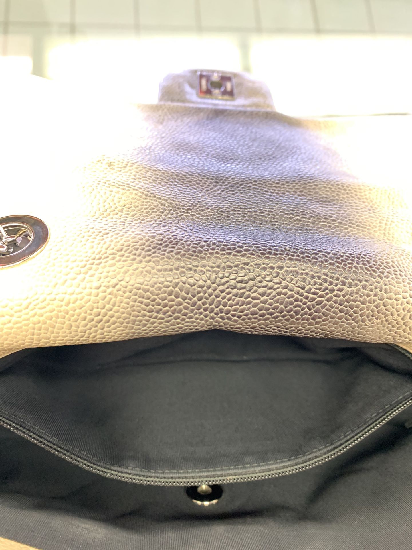 CHANEL CLASSIC FLAP EAST WEST CAVIAR SHOULDER BAG for Sale in Bronx, NY -  OfferUp