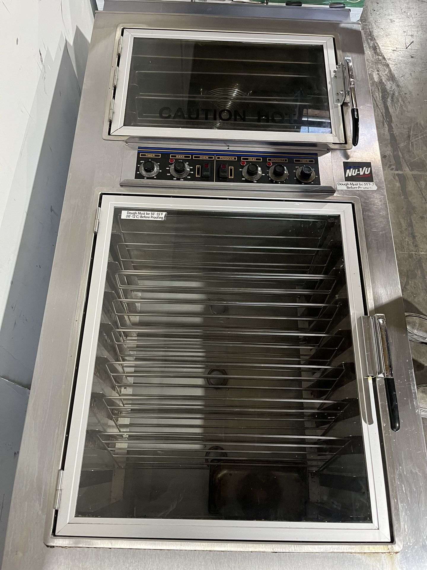 NU-VU SUB-123 Proofer Oven Combo.