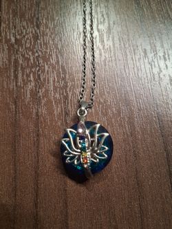 Lotus Flower Pendant Necklace