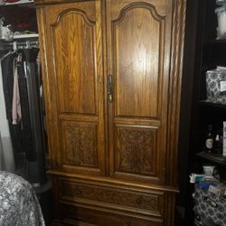 Dresser And Armoire