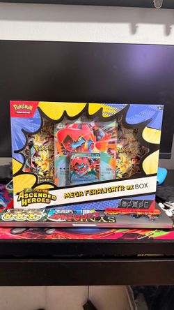 Pokemon Mega Feraligatr Ex Box