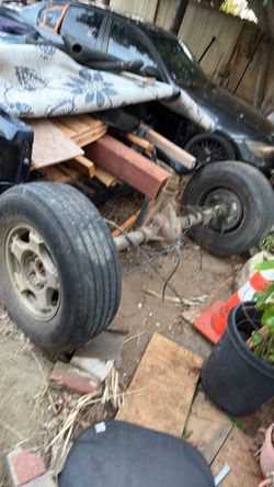 Chevrolet/GMC 1500 complete differential axle wheels