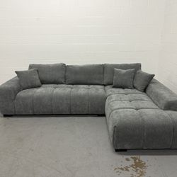 Brand New 2-Piece Sectional Chaise Sofa– Delivery Available!