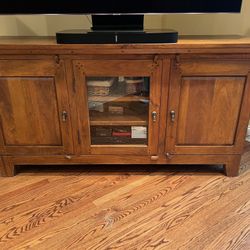 Gorgeous Crate and Barrel Console Entertainment Table - Excellent Condition 