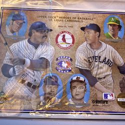 2 Upper Deck MLB Heroes Of Baseball St. Louis Cardinals, May 15, 1993