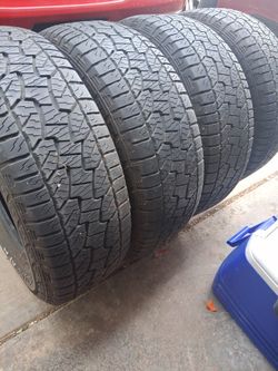 4 Tires 265/65/17..Hankook AT2 
