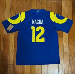 Blue Nacua Los Angeles rams jersey