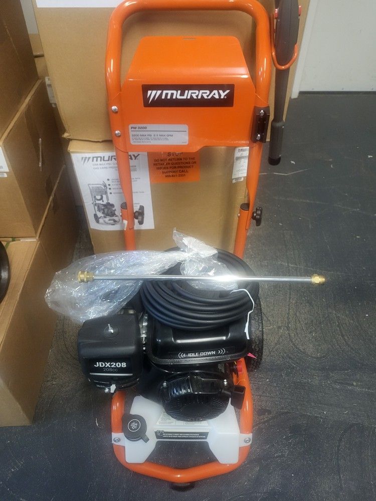 Pressure Washers
Murray 3200 MAX PSI Pressure Washer