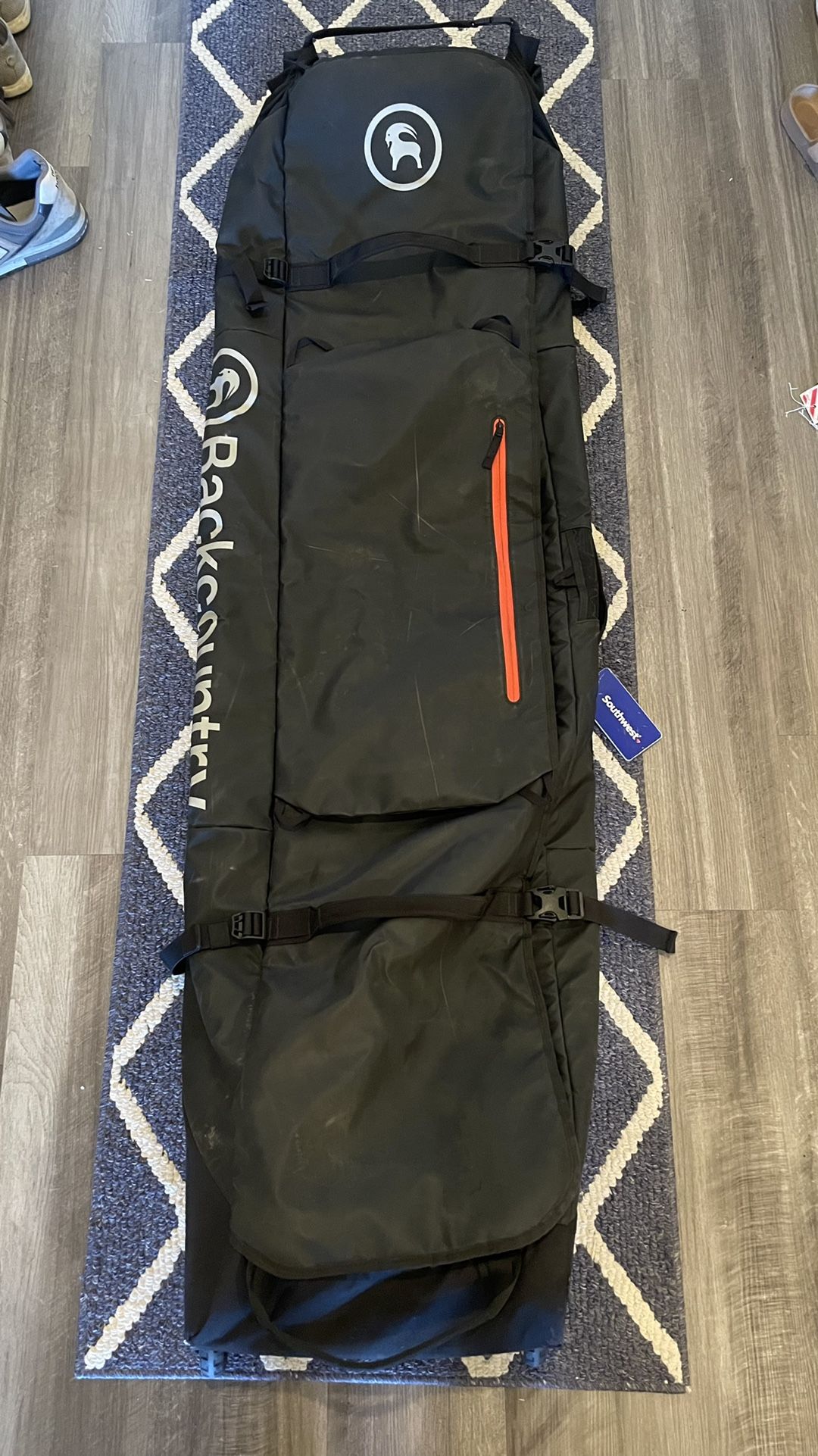 Padded Roller Backcountry Ski/Snowboard Bag