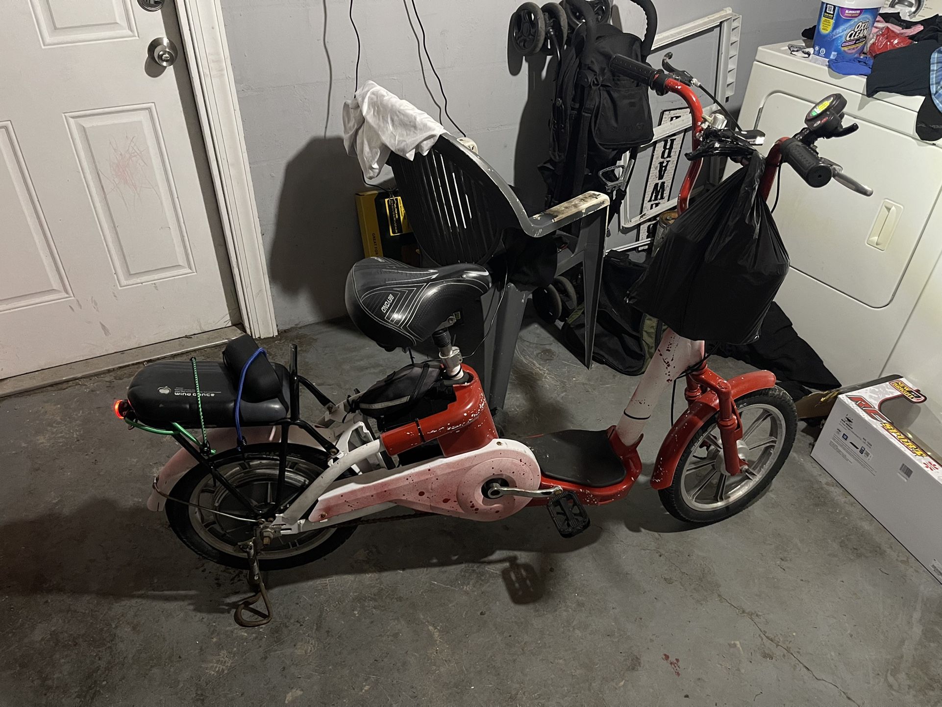 Custom Electric Bike Runs Great New Gauge And Battery…