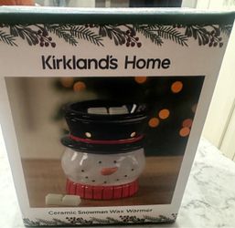 New Ceramic Snowman Wax Warmer