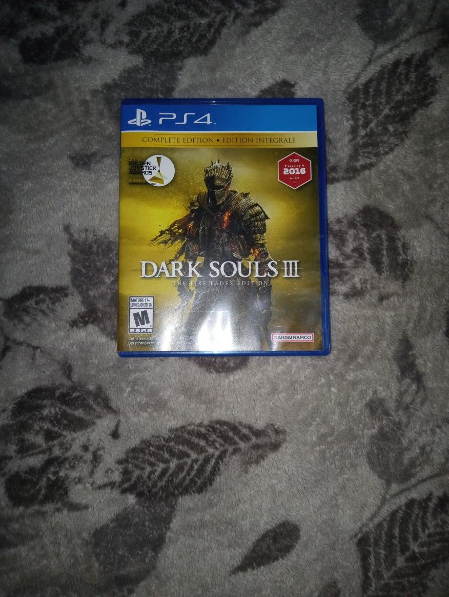 PS4 Dark Souls 3 (The Fire Fades Edition)