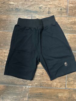 black bape shorts