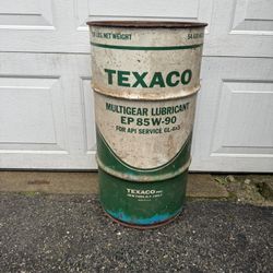  Vintage Texico Advertising Can