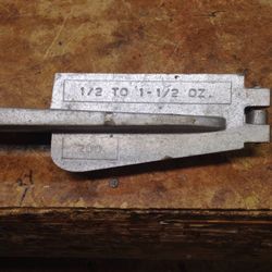 Little Mac Bank Mold 1/2 1/3 3/8 3/4 1  11/3 11/2