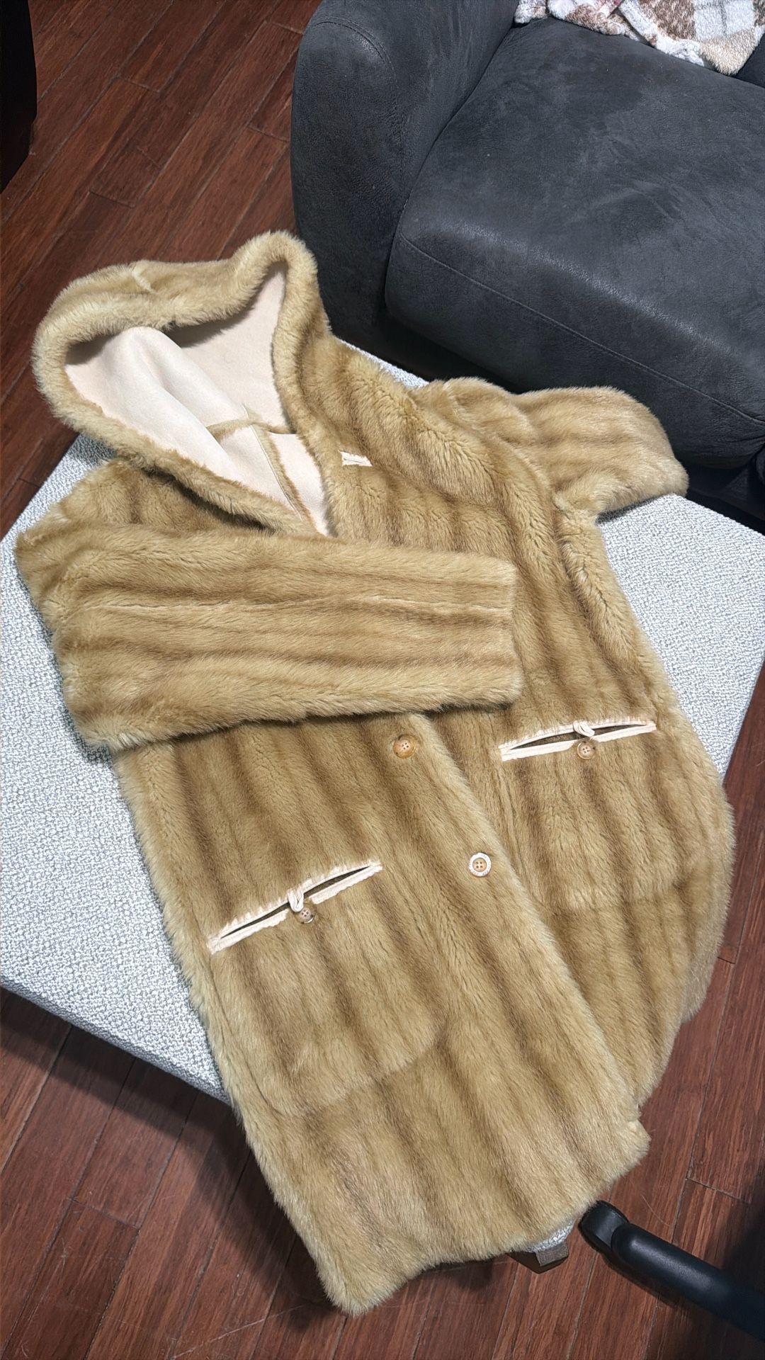 M Faux Fur Coat