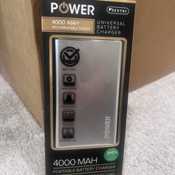 Universal Battery Charger Power Bank 4000MAH