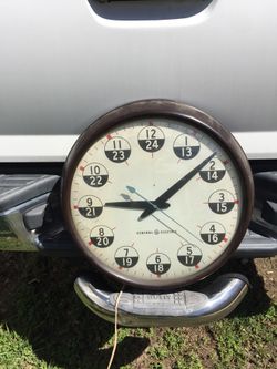 Big Old Round school clock