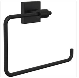 Franklin Brass Maxted Towel Ring in Matte Black