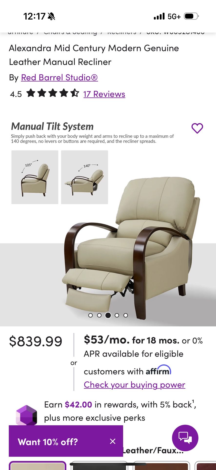 Recliner Chair