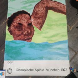 Original 1972 Olympic Games Munich 