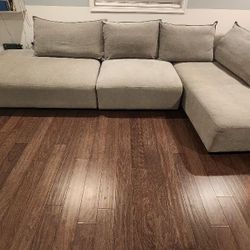 Comfortable Grey Sectional