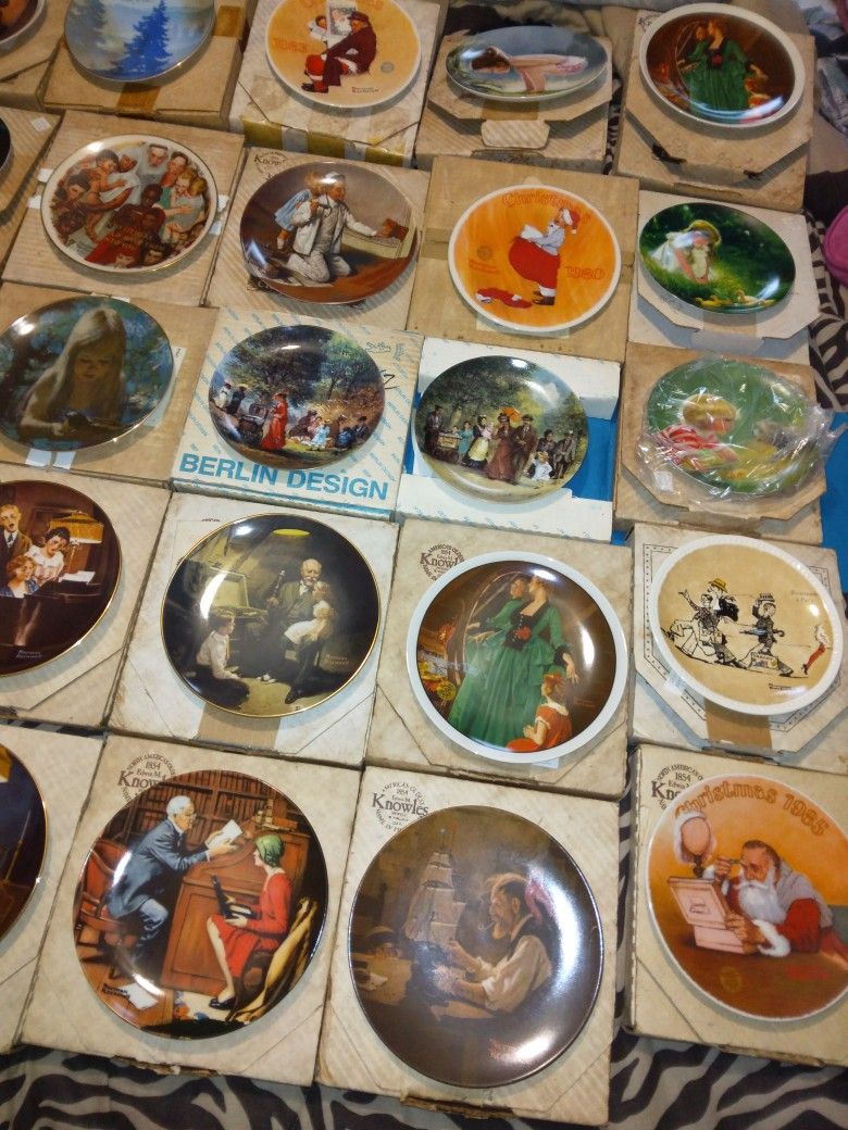 NORMAN ROCKWELL FINE CHINA $10 EACH OR $280 OR REASONABLE OFFER FOR ALL