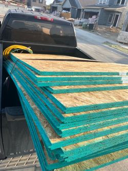 Plywood 3/4 subfloor $17 each 20 sheets