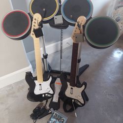 Rock Band bundle PS3 PS4 PS5 Rockband Guitar Hero