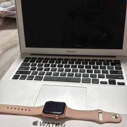 MacBook Air And Apple Watch